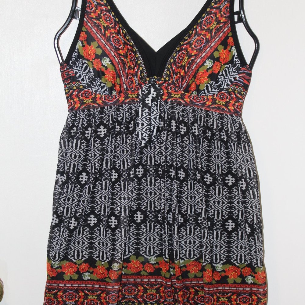 Century Star One Piece Swimsuit for Women Halter Tummy Control Size M